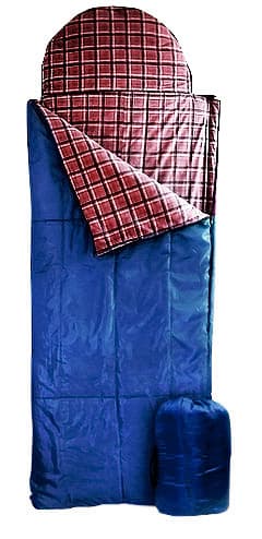 Карелия. Кемпинговый зимний спальный мешок
